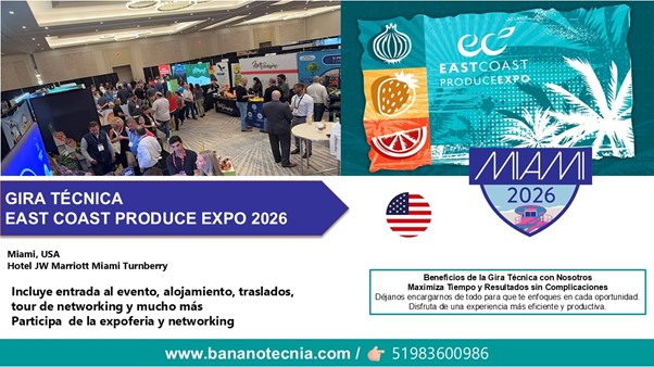 Gira Técnica East Coast Produce Expo 2026, Miami