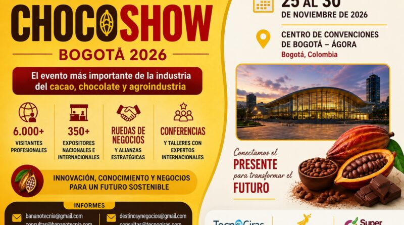 Gira técnica Chocoshow Bogotá 2026